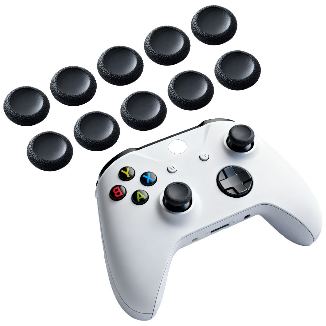 Jjk Gaming Accessories - Xbox One/Xbox Series X コントローラー用コントローラーサムグリップキャップ 20