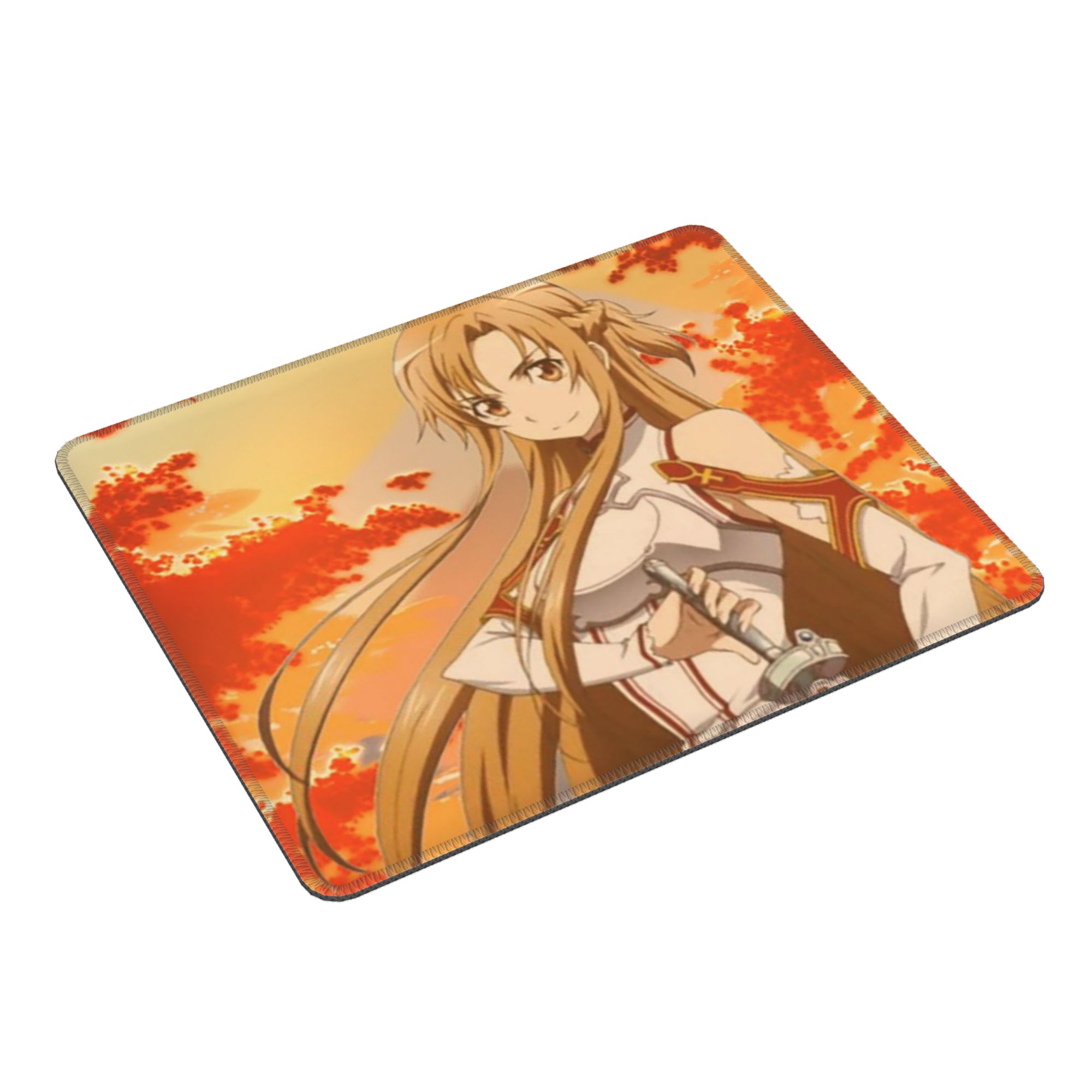 Gaming Accessories Online - ソードアート・オンライン結城アスナアニメマウスパッドコンピューターキーボードマウスマットゲームPCラップトップデスクマットオフィスアクセサリーテーブルマット