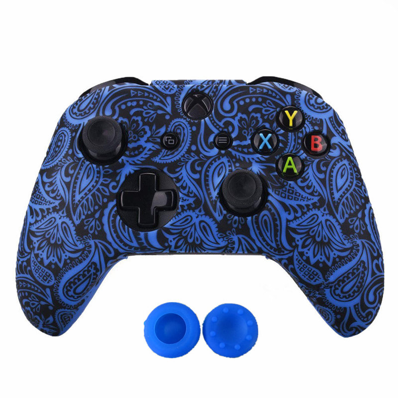 Jjk Gaming Accessories - シリコンカモフラージュコントローラー,コントローラーカバー,xboxoneコントローラー,スリムフィット,新品