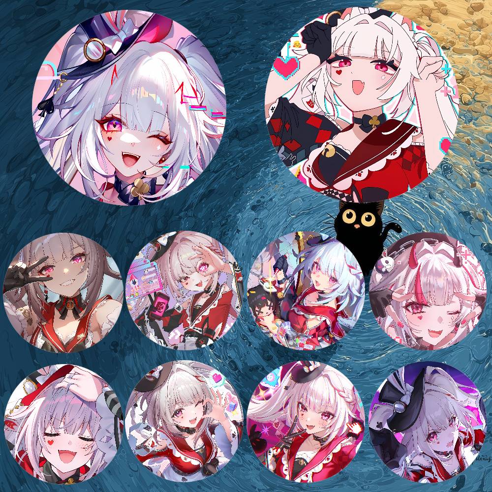 Gaming Accessories Icon - 2026年新作 可愛い女の子 スパルクシー アイコン ゲーミングバッジ Honkai