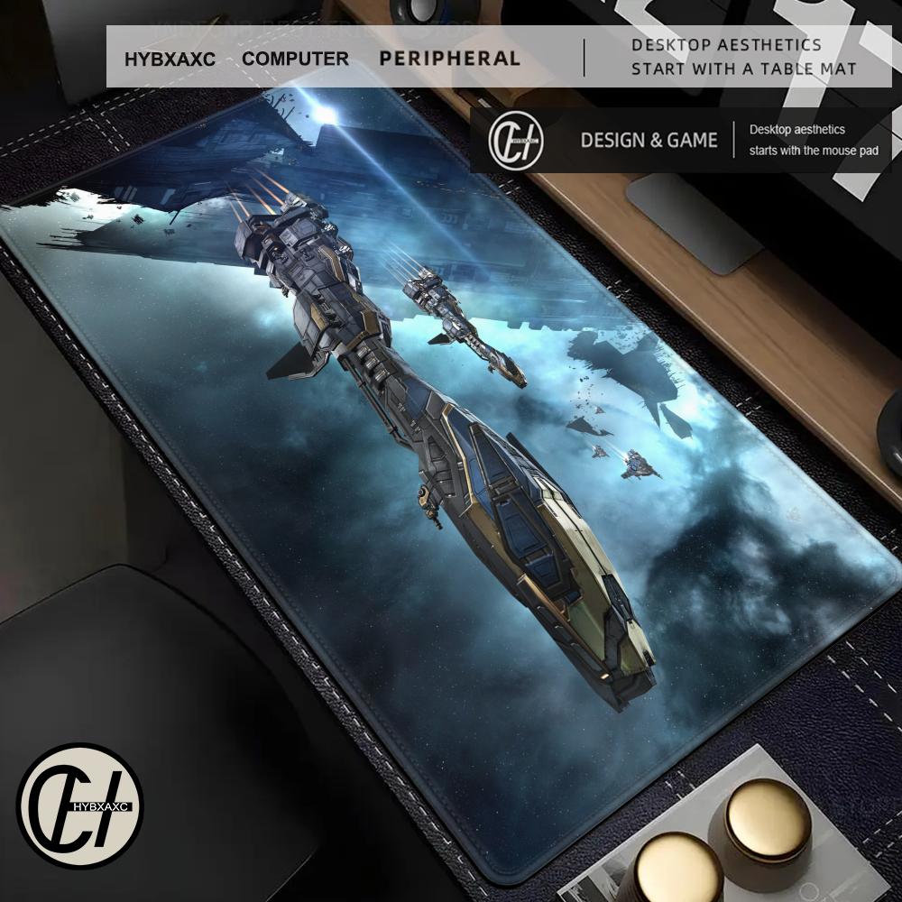 Gaming Accessories Online - XXL ゲーミングイブオンラインアニメ大型マウスパッドアクセサリーキーボードデスクマットラップトップオフィスカーペットゴムオーバーロックマウスパッド CS 用