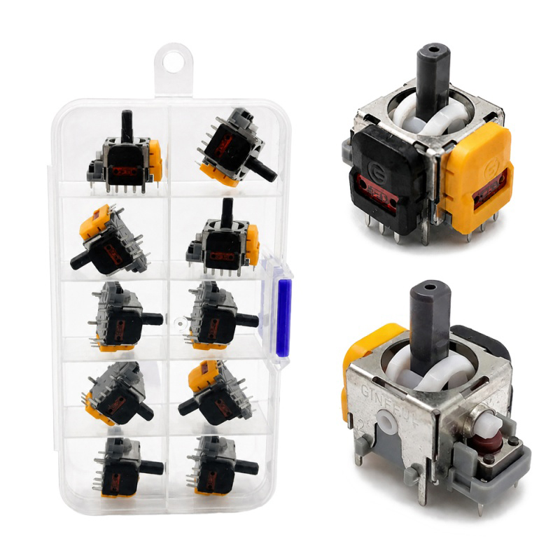 Jjk Gaming Accessories - 10個入り 3Dアナログセンサー ホール効果ジョイスティック プレイステーション5 ゲームコントローラーセンサー サムスティック