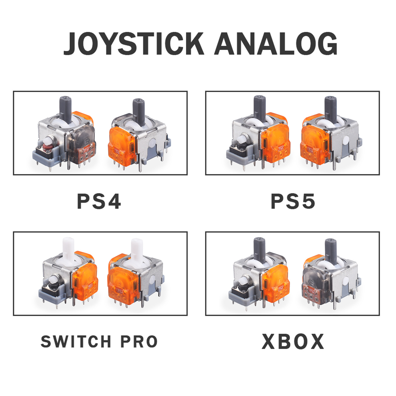 2/10個 Ginfull TMR 電磁ジョイスティック P - Jjk Gaming Accessories のレビューと価格