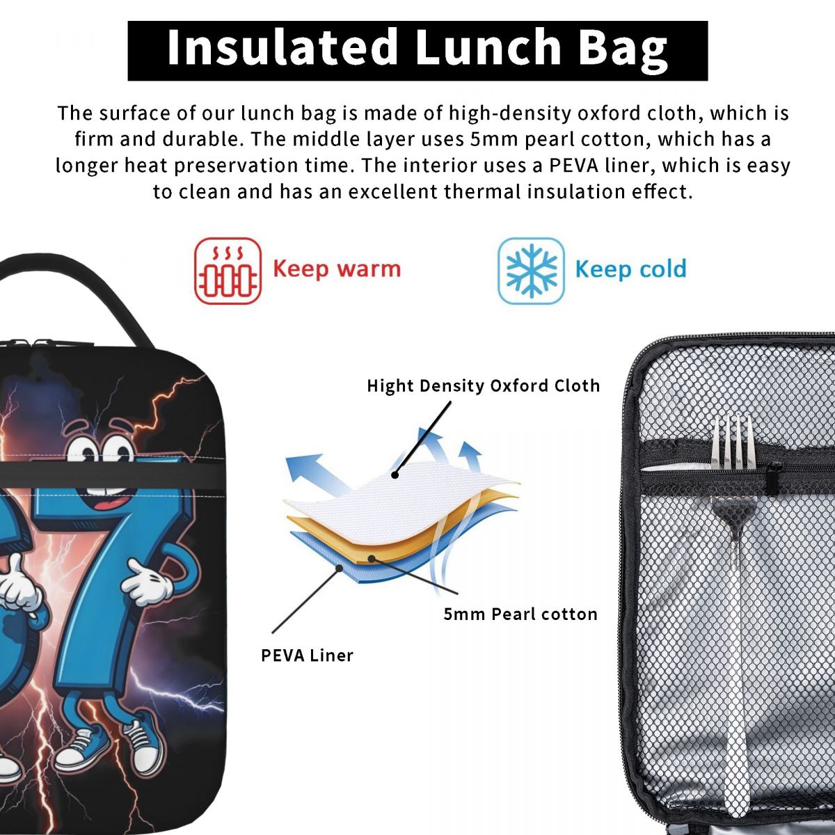 カスタム Brainrot 67 シックスセブン 断熱ランチ - Gaming Accessories Bag のレビューと価格