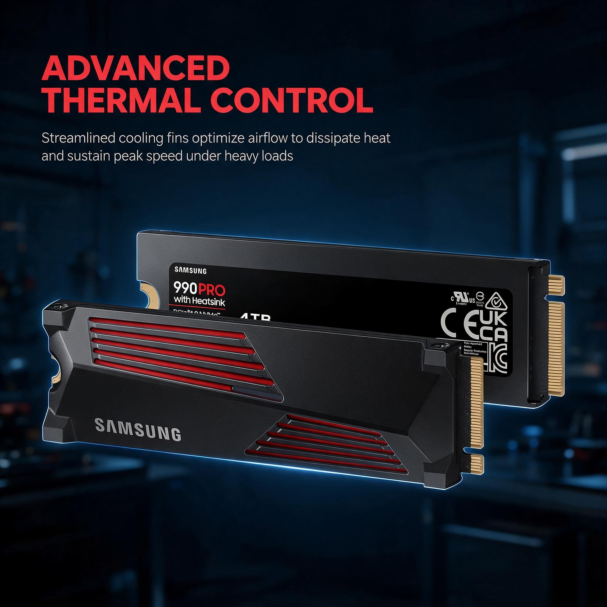 SAMSUNG 990 PRO ヒートシンク付き SSD 1 - Samsung Ssd 990 Pro のレビューと価格