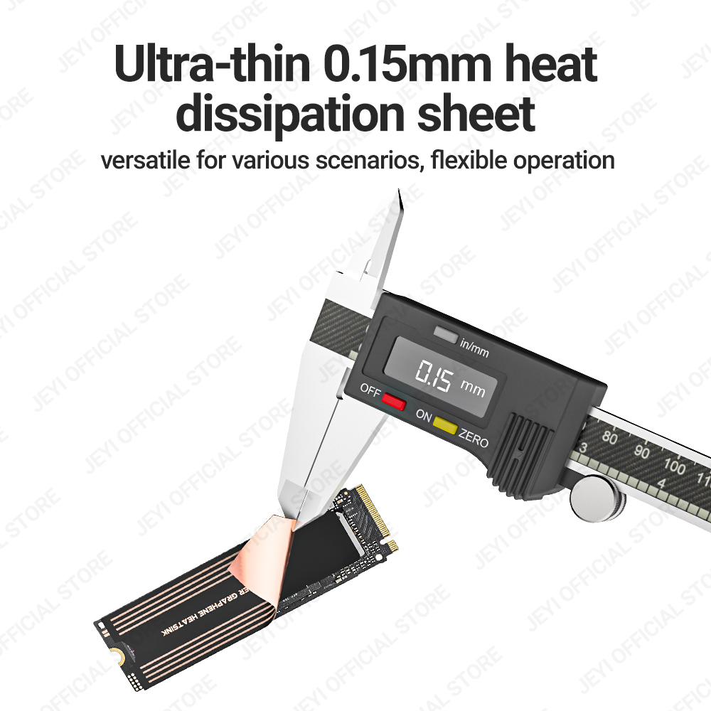 JEYI グラフェン 2280 2242 2230 M.2  - M2 Heatsink Cooler のレビューと価格