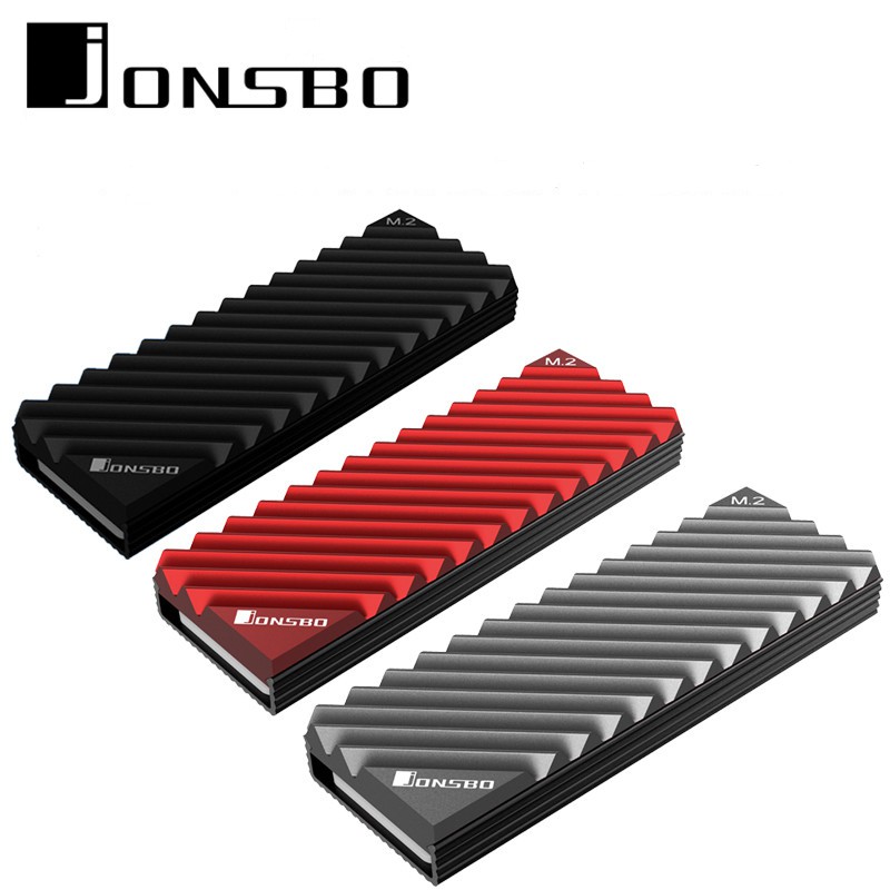 Jonsbo M2 2280 SSD アルミ製ヒートシンク  - M2 Heatsink Cooler のレビューと価格