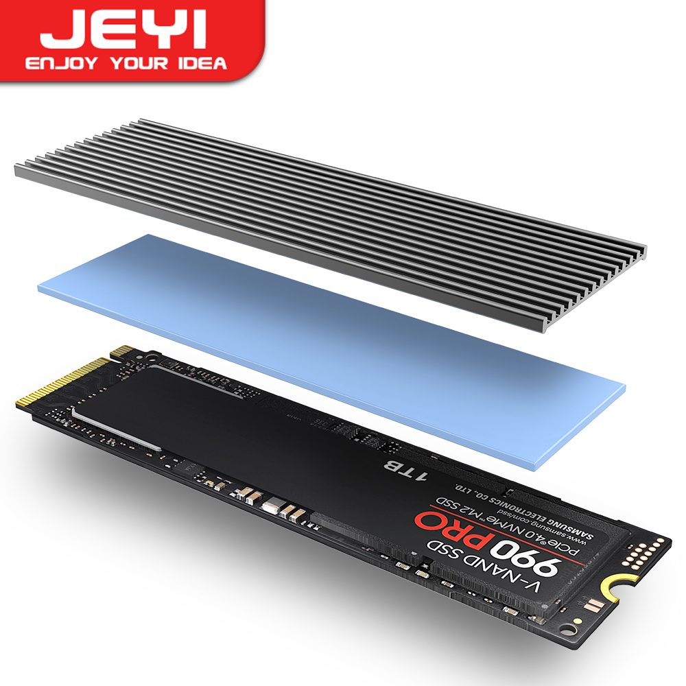 JEYI M.2 SSD ヒートシンク、アルミニウム PS5 - M2 Heatsink Cooler のレビューと価格