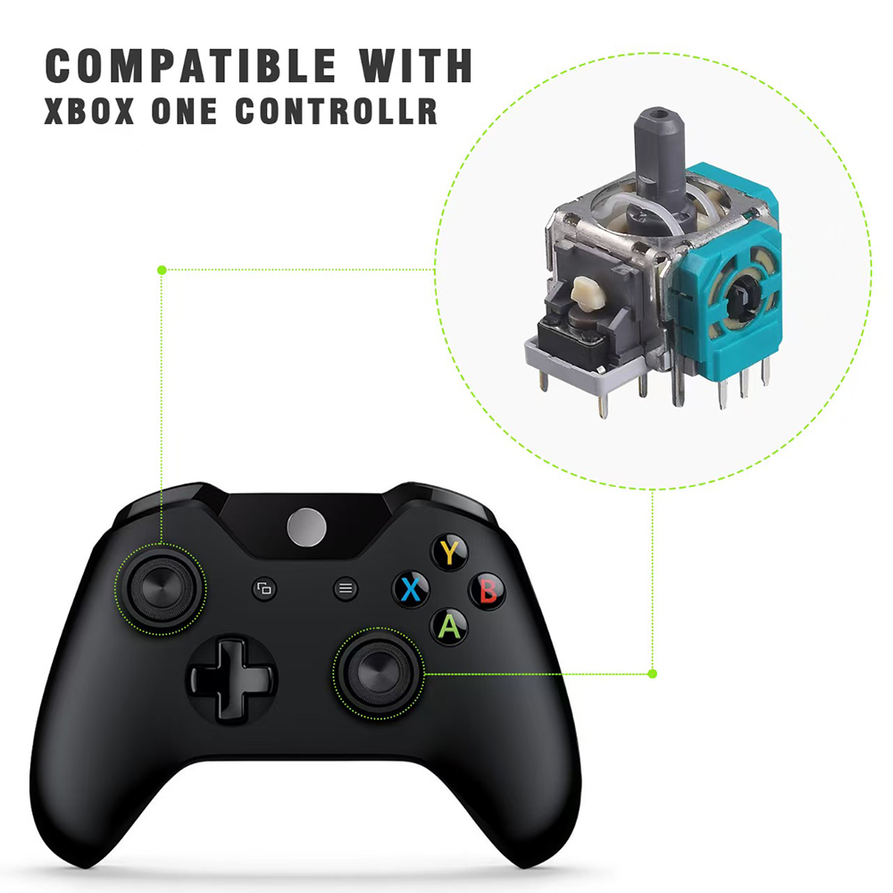 10 個交換用 3D アナログジョイスティックサムスティック - Jjk Gaming Accessories のレビューと価格