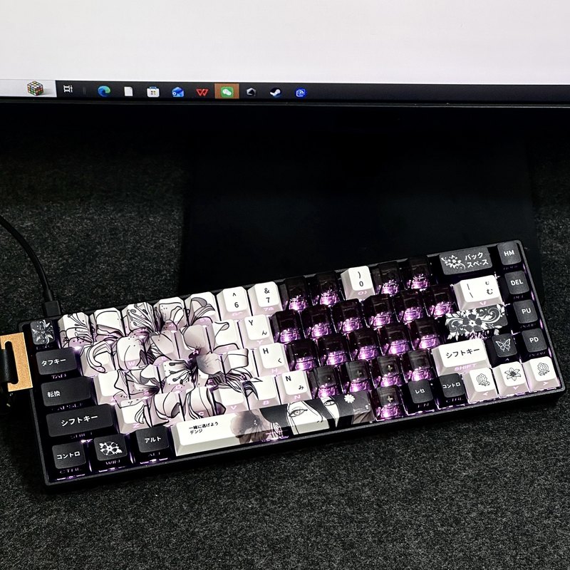 チェーンソーマンアニメレゼテーマキーキャップメカニカルキーボ - Jjk Gaming Accessories のレビューと価格