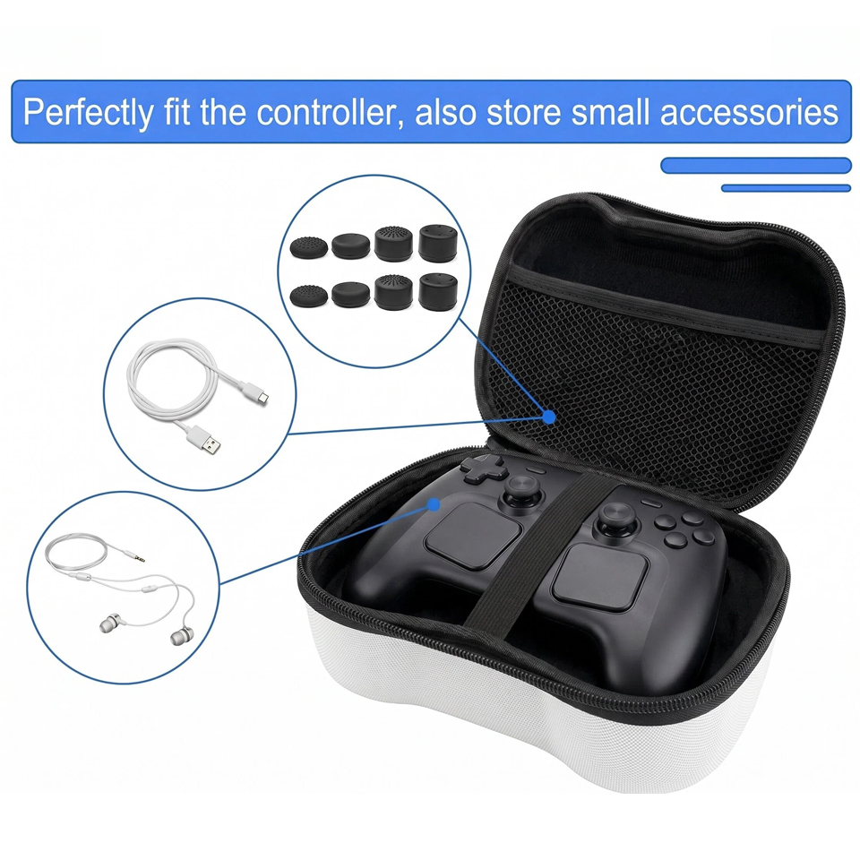 保護キャリングケース スチームコントローラー/PS5 PS4 - Gaming Accessories Pack のレビューと価格