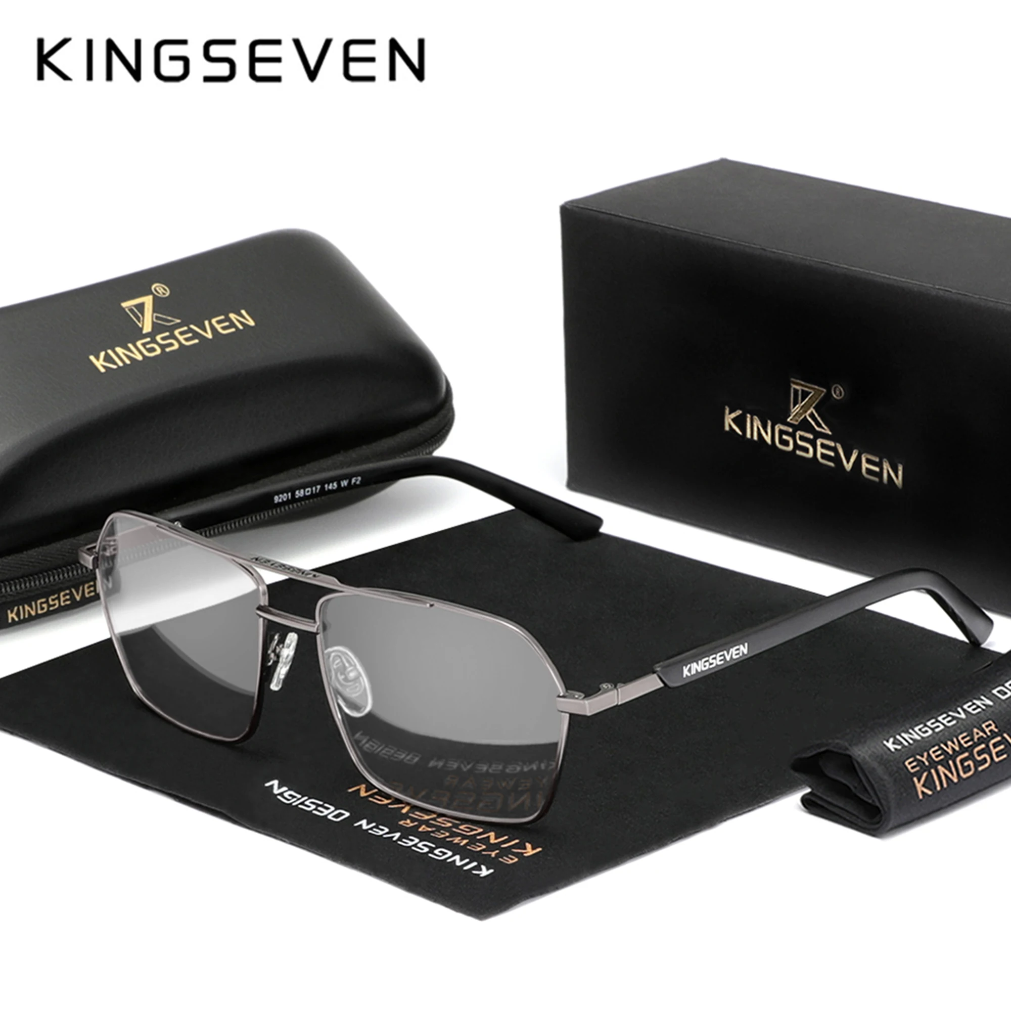 KINGSEVEN クラシックブルーライトカットメガネ 男女 - Gaming Accessories Men のレビューと価格