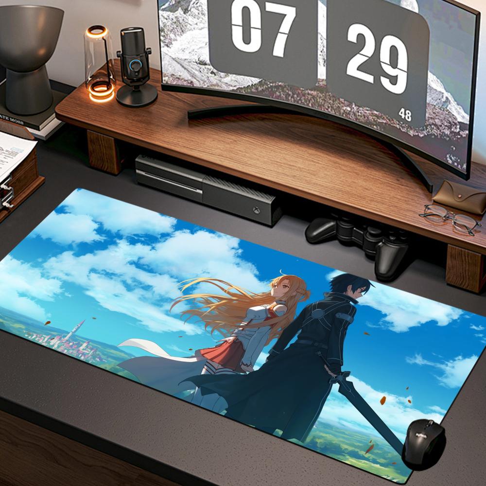 アニメソードアートオンラインマウスパッド新しいコンピュータホ - Gaming Accessories Online のレビューと価格