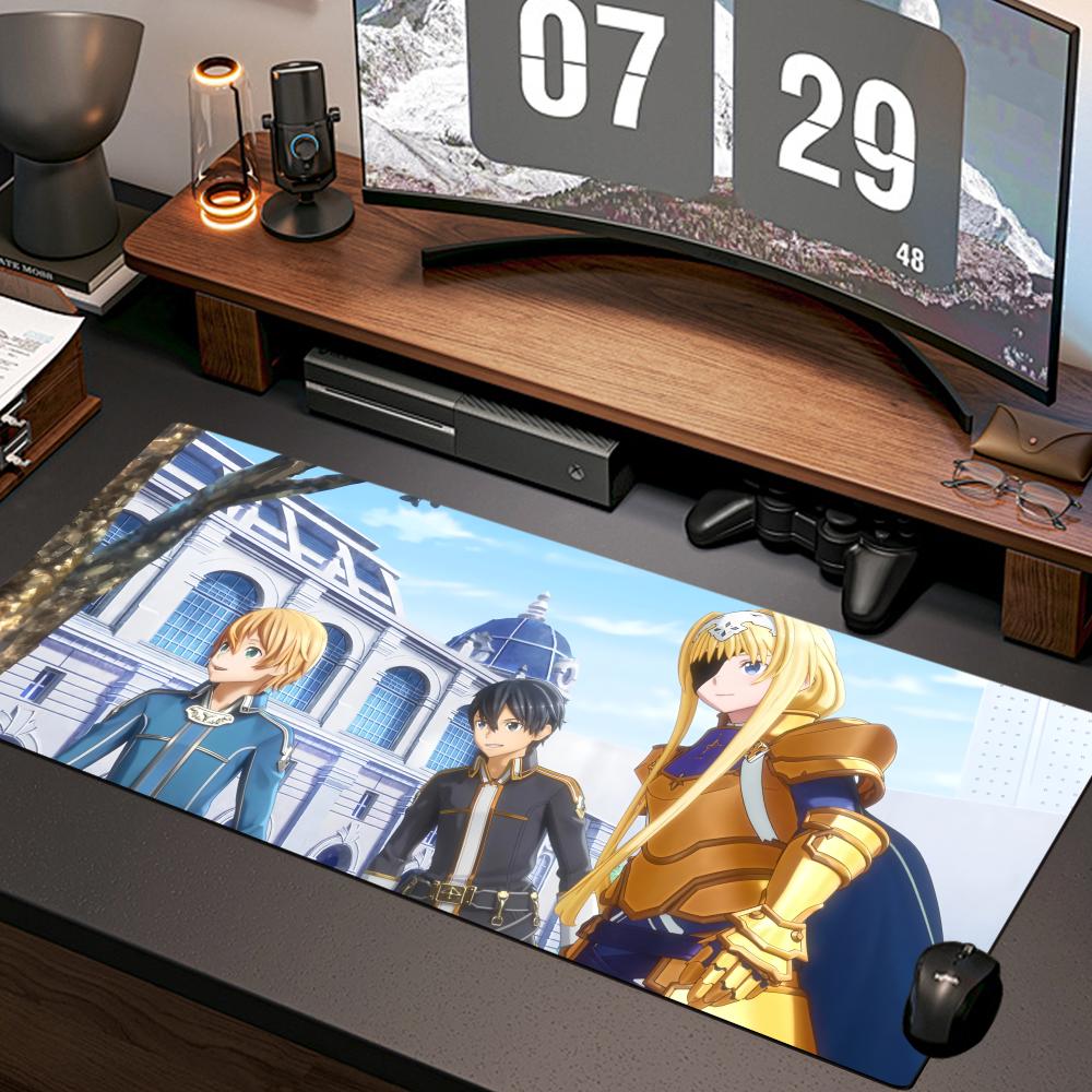 アニメソードアートオンラインマウスパッド新しいコンピュータホ - Gaming Accessories Online のレビューと価格