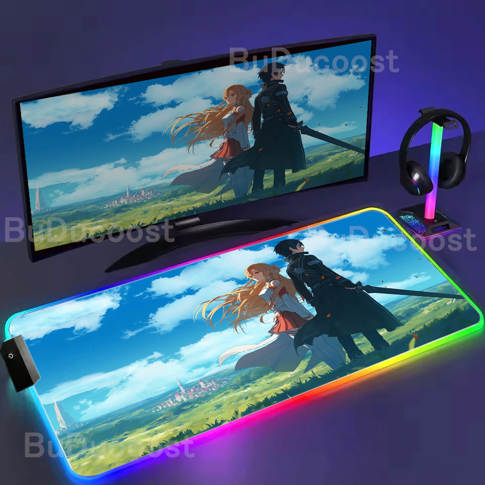 ソードアート・オンライン RGB LEDライト付き大型マウス - Gaming Accessories Online のレビューと価格