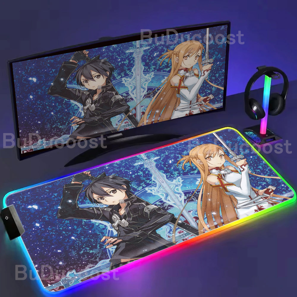 ソードアート・オンライン RGB LEDライト付き大型マウス - Gaming Accessories Online のレビューと価格