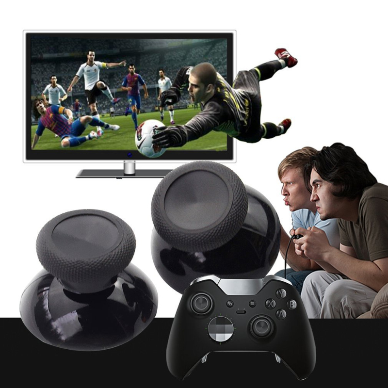 Xbox One コントローラーゲームパッドキノコ交換黒新  - Jjk Gaming Accessories のレビューと価格