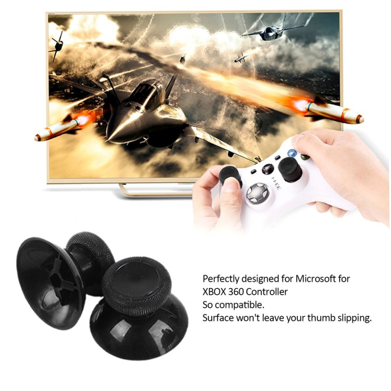 Xbox One コントローラーゲームパッドキノコ交換黒新  - Jjk Gaming Accessories のレビューと価格