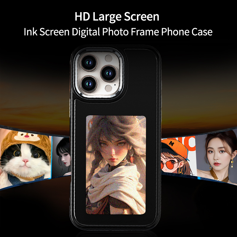 DIY電子インクスクリーンスマホケース NFC対応 iPho - Gaming Accessories Storage のレビューと価格