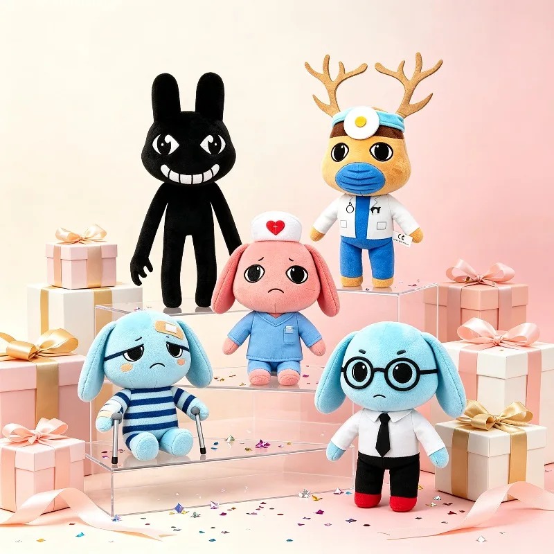 ホラーゲーム動物病院のぬいぐるみ、柔らかく抱き心地の良い漫画 - Gaming Accessories Toys のレビューと価格