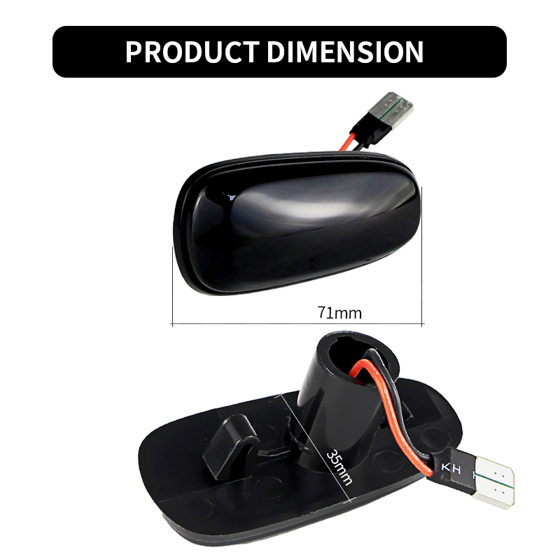 2 個 LED ダイナミックサイドマーカーライト Canbu - Gaming Accessories Storage のレビューと価格