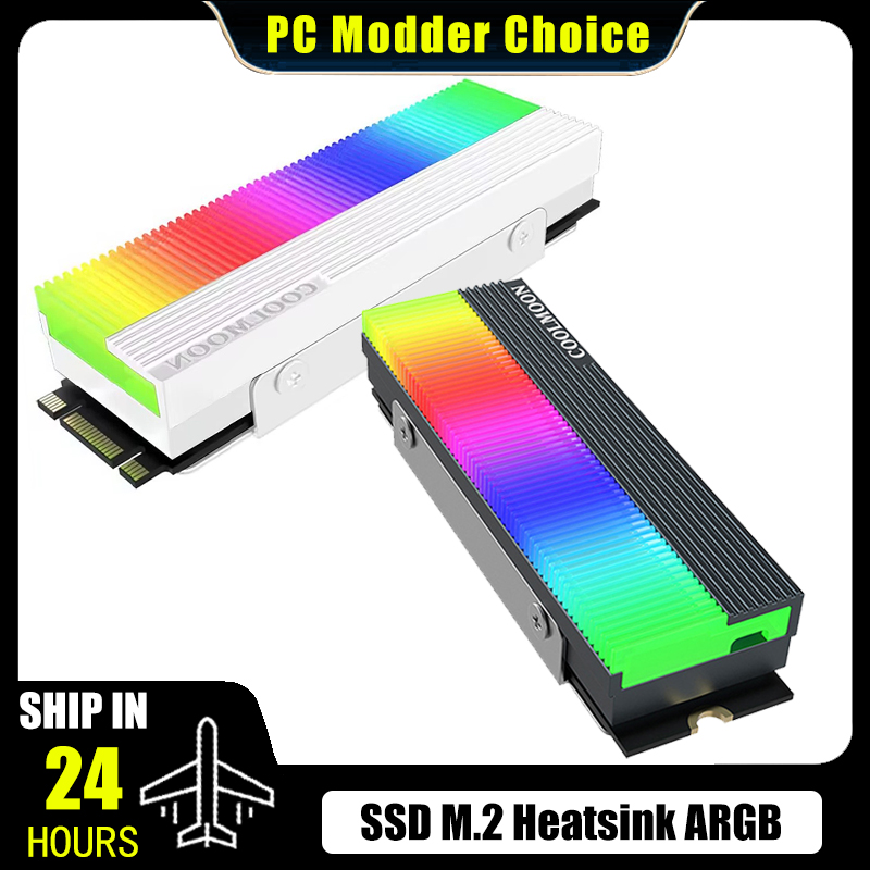 5V 3ピン ARGB AURA SYNC対応 コンピュータ - M2 Heatsink Cooler のレビューと価格
