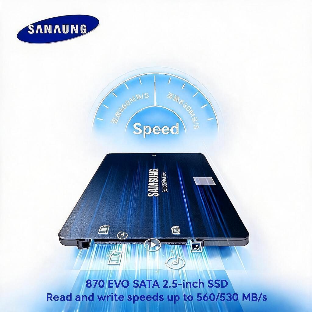 サムスン SSD 870 EVO 内蔵ソリッドステートディス - Samsung Ssd Evo 870 のレビューと価格