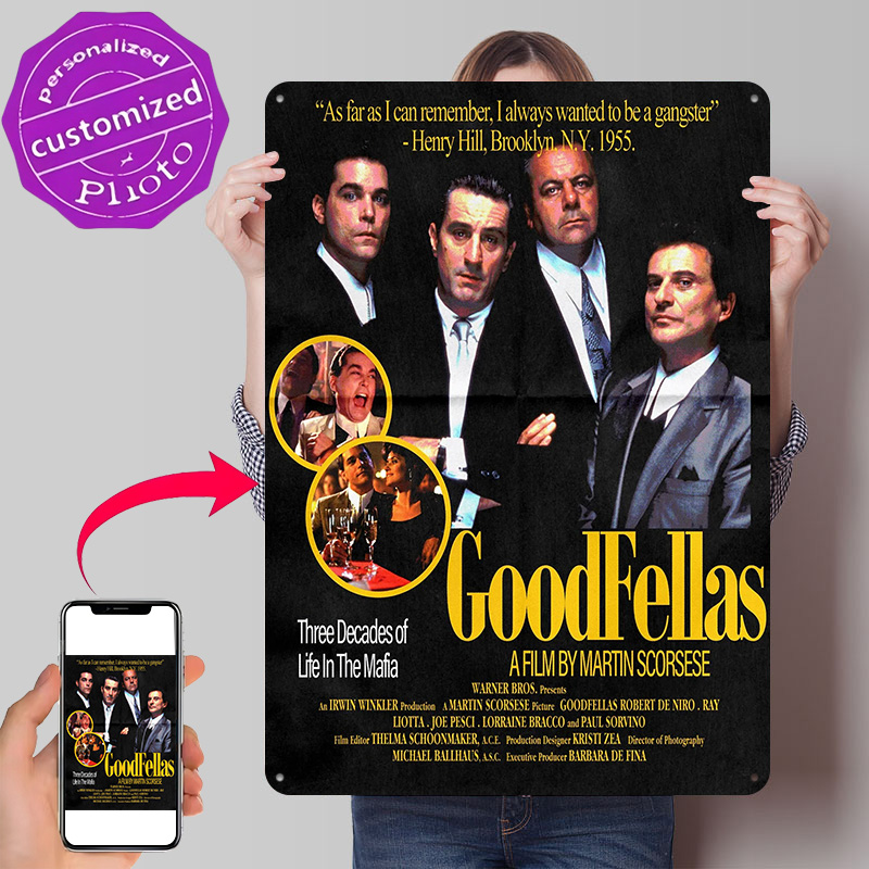 GoodFellas 映画パーソナライズされた 3D テクス - Gaming Accessories Men のレビューと価格