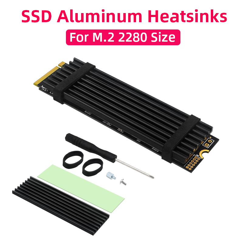 M.2 SSD ヒートシンクアルミラジエーターソリッドステー - M2 Heatsink Cooler のレビューと価格
