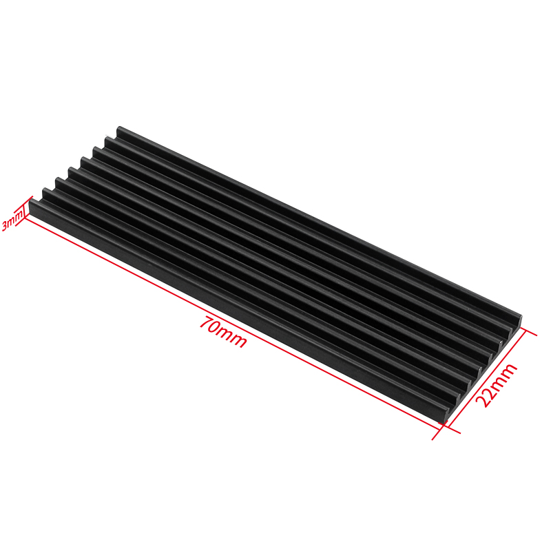 M.2 SSD ヒートシンクアルミラジエーターソリッドステー - M2 Heatsink Cooler のレビューと価格